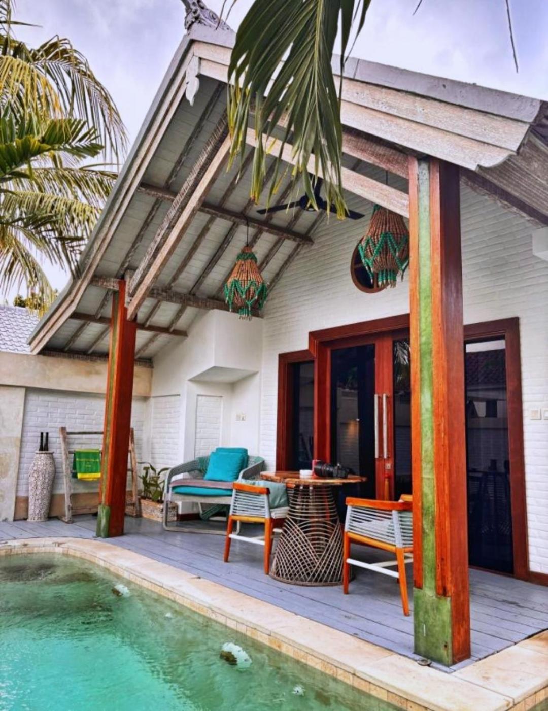 The White Key Luxury Villas Gili Trawangan Exterior foto
